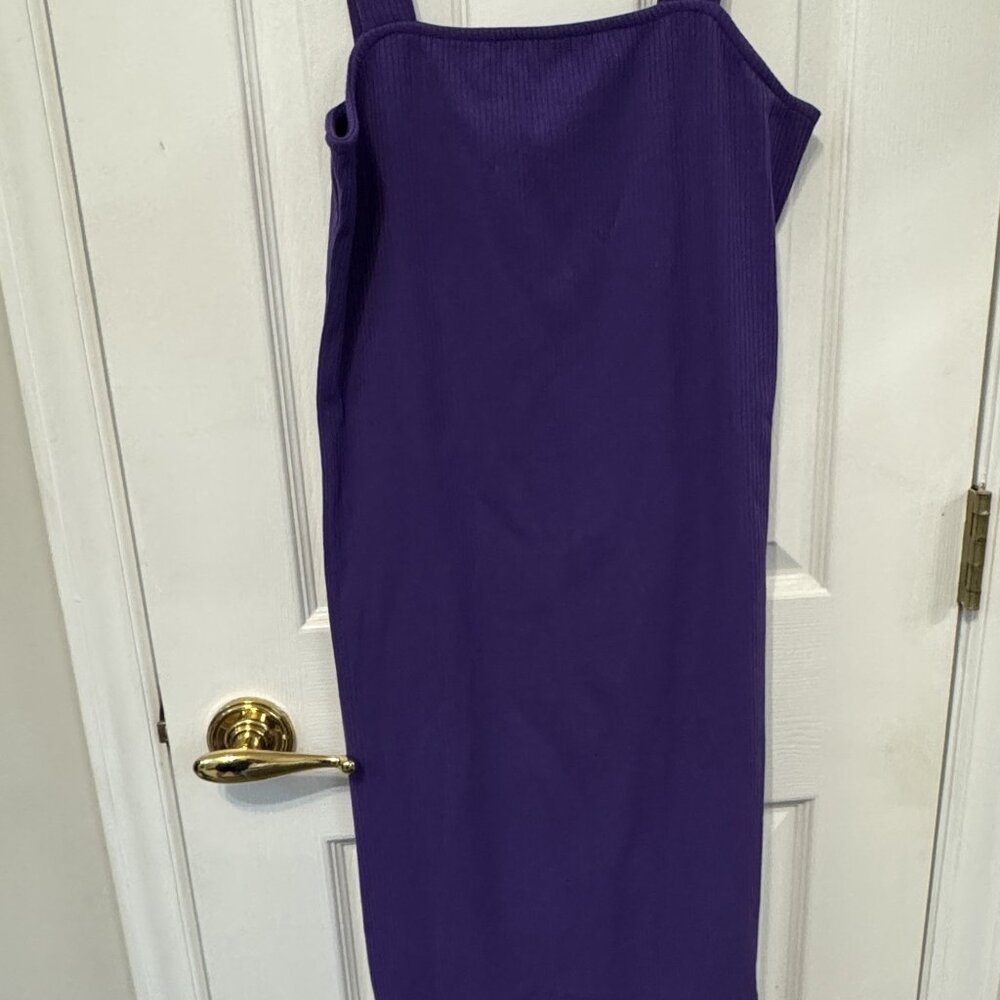 The Drop Amelia Knit Purple Midi Dress, Size Small, New
